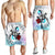 Hawaii Turtle Lollipop Plumeria Men's Shorts - AH - Polynesian Pride