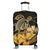 Hawaii Turtle Map Polynesian Luggage Covers Safety - AH Black - Polynesian Pride