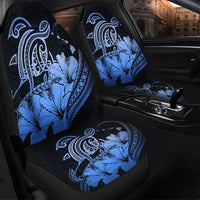 Hawaii Turtle Map Polynesian Car Seat Covers Safety Blue - AH - Polynesian Pride