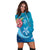 Hawaii Turtle Moon Dream Hoodie Dress - AH - Polynesian Pride