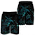 Hawaii Turtle Ohana Paua Shell Men's Shorts - AH - Polynesian Pride