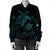 Hawaii Turtle Ohana Paua Shell Bomber Jacket - AH - Polynesian Pride