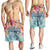 Hawaii Turtle Ohana Stary Night Hibiscus Men's Shorts - AH - Polynesian Pride