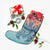 Hawaii Turtle Ohana Stary Night Hibiscus Christmas Stocking - AH - Polynesian Pride