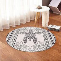 Hawaii Turtle Pattern Round Carpet - AH - Polynesian Pride
