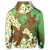 Hawaiian Turtle Plumeria Hoodie Green Style - Polynesian Pride