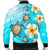 Hawaii Turtle Plumeria Coat Of Arm Ocean Bomber Jacket - AH - Polynesian Pride