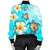 Hawaii Turtle Plumeria Ocean Bomber Jacket - AH - Polynesian Pride