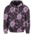 Hawaiian Turtle Plumeria Violet Hoodie - Polynesian Pride