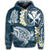 Hawaiian Turtle Plumerian Polynesian Hoodie Sease Style - Polynesian Pride