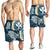 Hawaii Turtle Plumerian Polynesian Men's Shorts - Sease Style - AH - Polynesian Pride