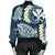 Hawaii Turtle Plumerian Polynesian Bomber Jacket - Sease Style - AH - Polynesian Pride