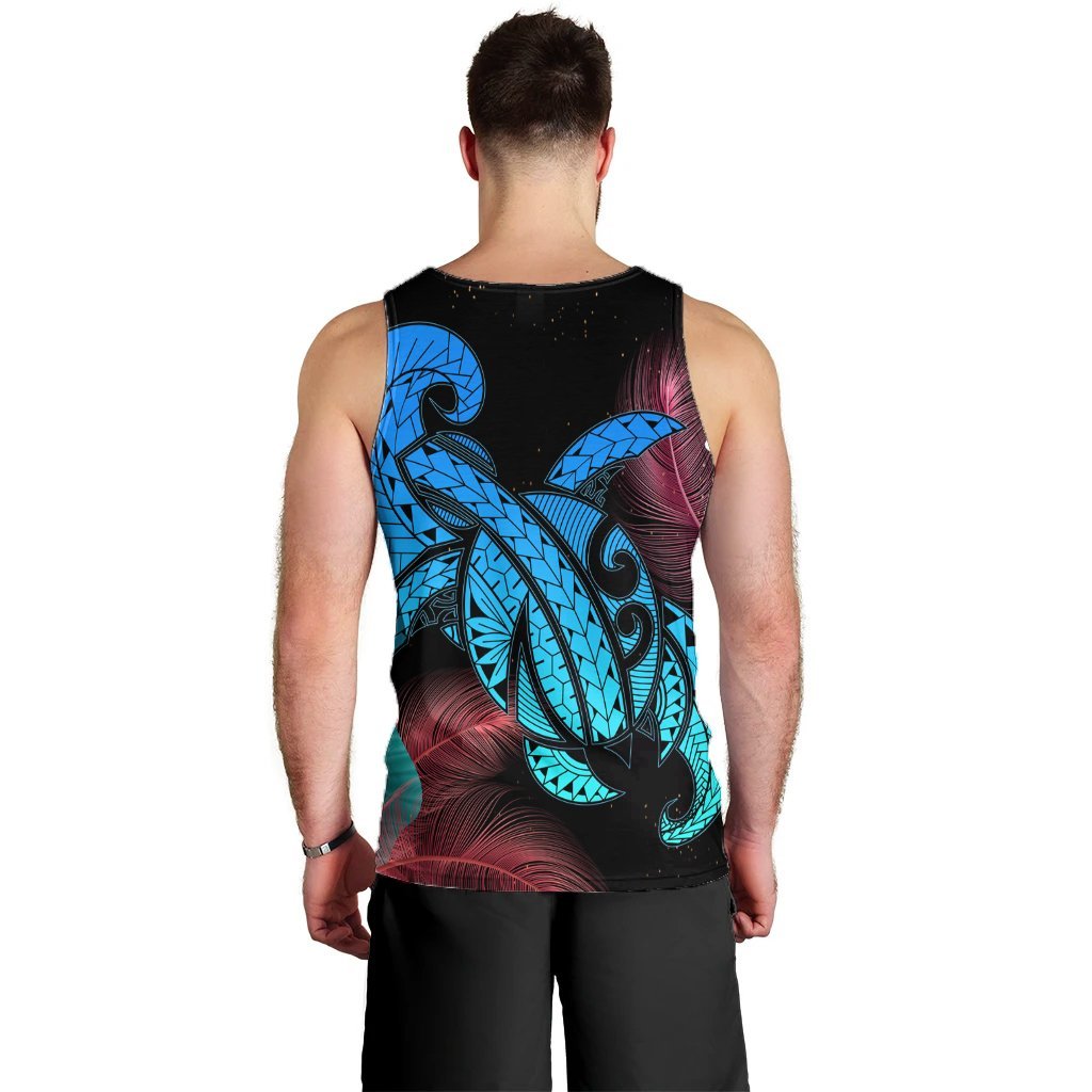 Hawaii Turtle Polynesian Tropical Tank Top - Ghia Style - AH - Polynesian Pride