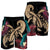 Hawaii Turtle Polynesian Tropical Men's Shorts - Ghia Style Gold - AH - Polynesian Pride