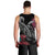 Hawaii Turtle Polynesian Tropical Tank Top - Ghia Style Gray - AH - Polynesian Pride