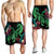 Hawaii Turtle Polynesian Tropical Men's Shorts - Ghia Style Green - AH - Polynesian Pride