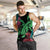 Hawaii Turtle Polynesian Tropical Tank Top - Ghia Style Green - AH - Polynesian Pride