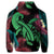 Hawaiian Turtle Polynesian Tropical Hoodie Ghia Style Green - Polynesian Pride