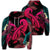 Hawaiian Turtle Polynesian Tropical Hoodie Ghia Style Pink Unisex Art - Polynesian Pride