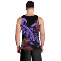 Hawaii Turtle Polynesian Tropical Tank Top - Ghia Style Purple - AH - Polynesian Pride