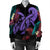 Hawaii Turtle Polynesian Tropical Bomber Jacket - Ghia Style Purple - AH - Polynesian Pride