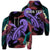 Custom Hawaii Turtle Polynesian Tropical Hoodie Ghia Style Purple Unisex Art - Polynesian Pride