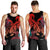 Hawaii Turtle Polynesian Tropical Tank Top - Ghia Style Red - AH - Polynesian Pride