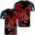 Hawaii Turtle Polynesian Tropical T Shirt Ghia Style Red Unisex Black - Polynesian Pride