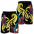 Hawaii Turtle Polynesian Tropical Men's Shorts - Ghia Style Yellow - AH - Polynesian Pride