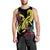 Hawaii Turtle Polynesian Tropical Tank Top - Ghia Style Yellow - AH Black - Polynesian Pride