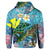 Custom Hawaii Turtle Sea Cotral Polynesian Hoodie - Polynesian Pride