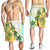 Hawaii Turtle Sea Hibiscus Coconut Tree Men's Shorts - AH - Polynesian Pride