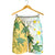 Hawaii Turtle Sea Hibiscus Coconut Tree Men's Shorts - AH - Polynesian Pride