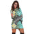 Hawaii Turtle Sea Plumeria Hoodie Dress - AH - Polynesian Pride