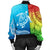 Hawaii Turtle Shark Polynesian And Sea Bomber Jacket - AH - Polynesian Pride