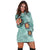 Hawaii Turtle Swimming Tribal Polynesian Hoodie Dress - AH - Min Style - Polynesian Pride