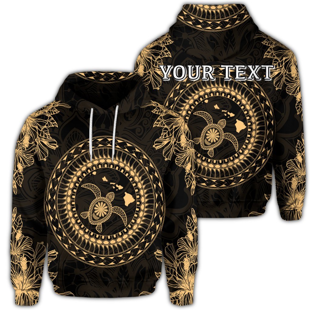 Custom Hawaii Turtle Tradition Hoodie Unisex Art - Polynesian Pride