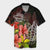 Hawaii Turtle Tree Hibiscus Hawaiian Shirt - AH Unisex Black - Polynesian Pride