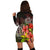 Hawaii Turtle Tree Hibiscus Hoodie Dress - AH - Polynesian Pride