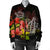 Hawaii Turtle Tree Hibiscus Bomber Jacket - AH - Polynesian Pride