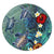 Hawaii Turtle Tropical Art Round Carpet - Hela Style - AH Round Carpet Luxurious Plush - Polynesian Pride