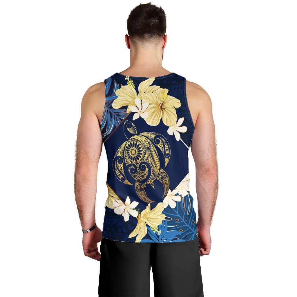 Hawaii Turtle Tropical Tank Top - Taha Style - AH - Polynesian Pride