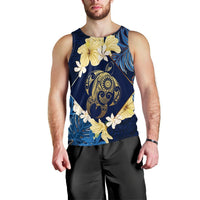 Hawaii Turtle Tropical Tank Top - Taha Style - AH Black - Polynesian Pride