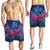 Hawaii Turtle Wave Polynesian Men's Shorts - Hey Style Blue - AH - Polynesian Pride