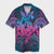 Hawaii Turtle Wave Polynesian Hawaiian Shirt - Hey Style Blue - AH Unisex Black - Polynesian Pride