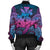 Hawaii Turtle Wave Polynesian Bomber Jacket - Hey Style Blue - AH - Polynesian Pride