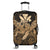 Hawaii Turtle Wave Polynesian Luggage Covers - Hey Style Gold - AH Black - Polynesian Pride