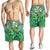 Hawaii Turtle Wave Polynesian Men's Shorts - Hey Style Green - AH - Polynesian Pride