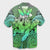 Hawaii Turtle Wave Polynesian Hawaiian Shirt - Hey Style Green - AH - Polynesian Pride