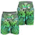 Hawaii Turtle Wave Polynesian Men's Shorts - Hey Style Green - AH - Polynesian Pride